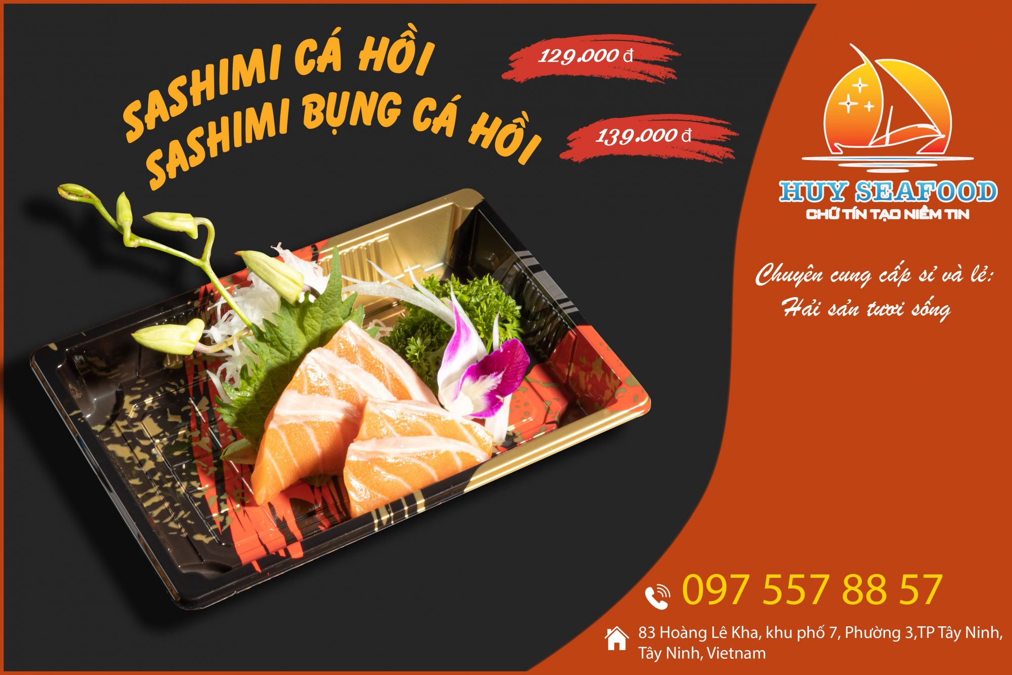Sashimi bụng cá hồi
